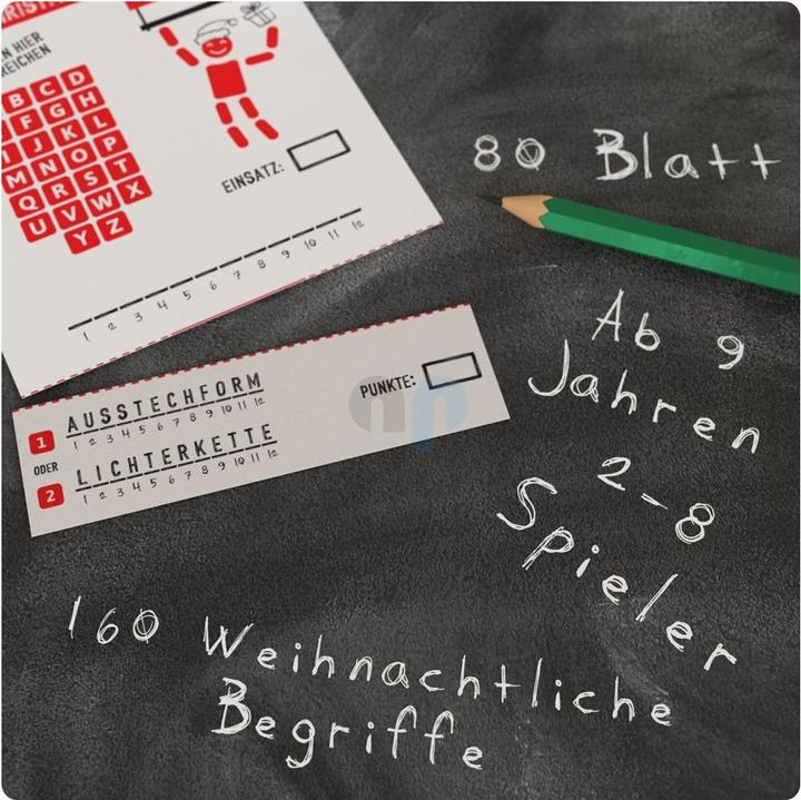 Actual product image Denkriesen HANGMAN - CHRISTMAS EDITION - "Every Year Again" (German)