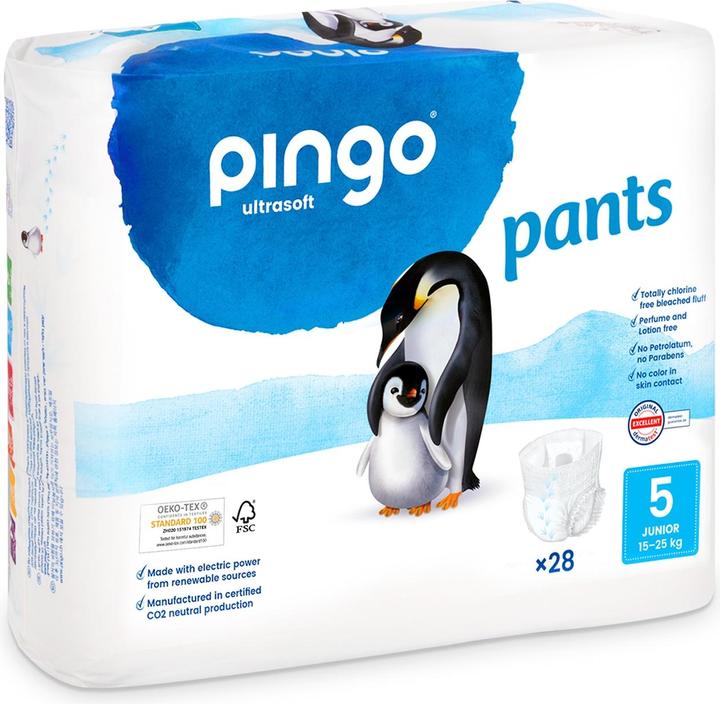 Pingo Pants Junior (Taille 5, Pack, 28 pièce(s))