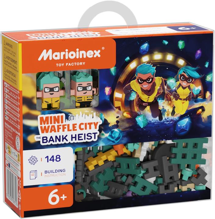 Produktbild Marioinex *****Klocki wafle mini Napad na bank 148el 06712