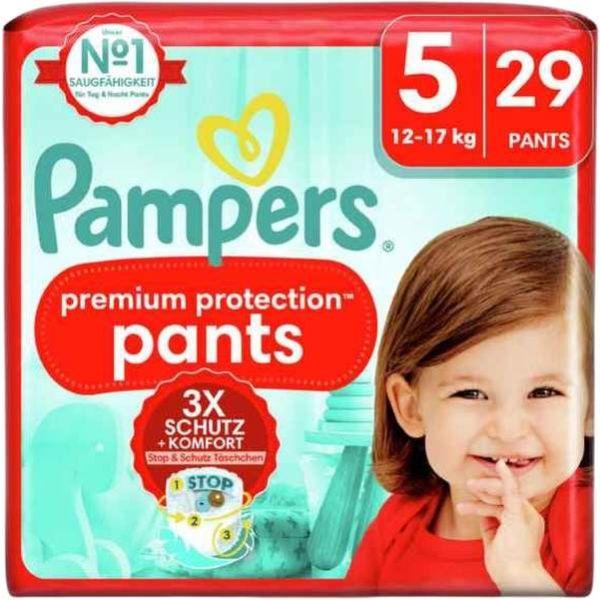 Image du produit Pampers Pantalon de protection premium (Taille 5, Pack, 31 pièce(s))