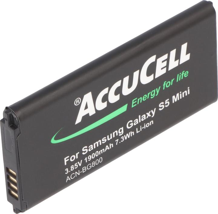Actual product image Samsung Akku Galaxy S5 Mini Akku EG-BG800, EG-BG800BBE