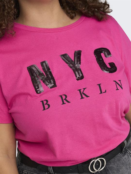 Actual product image Only Curvy Print T-Shirt (L)