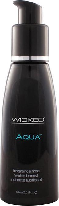 Image du produit Wicked Sensual Care Wicked Aqua Unscented Lube 2oz (14 ml)