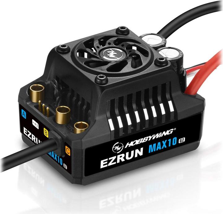Actual product image Hobbywing Brushless controller Ezrun MAX10 G2 140A, 2-4S