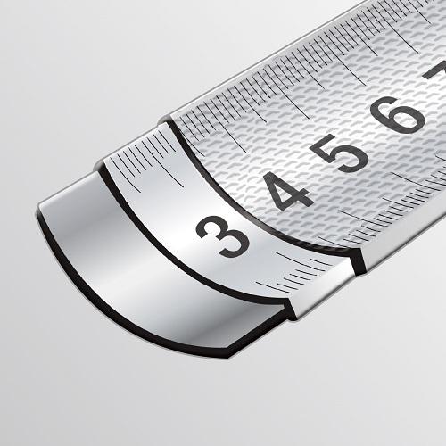 Actual product image Komelon 8 m stainless steel tape measure, (IPB87), INOX POWERBLADE (8 m)