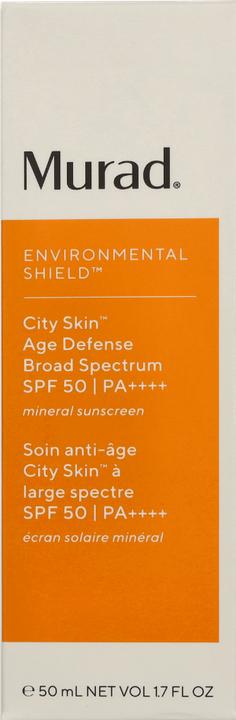 Productafbeelding Murad City Skin Age Defense Zonnebrandcrème SPF 50 I PA++++ 50 ml (Zonnecrème gezicht, SPF 50, 50 ml)