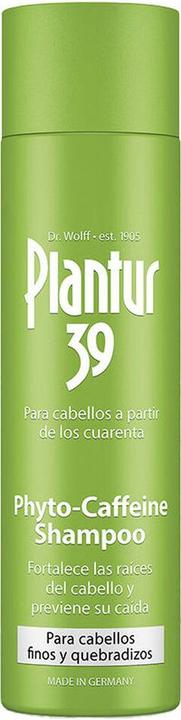 Produktbild Plantur 39 Phyto-Coffein Shampoo für gefärbtes und strapaziertes Haar - 250ml (250 ml, Flüssiges Shampoo)