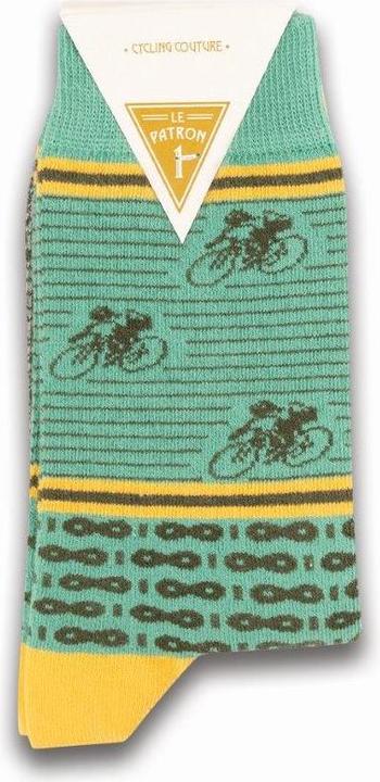 Actual product image Patrón Spirits Company Le Patron Zonneveld Vintage Cyclist Socks multi (35 - 38)