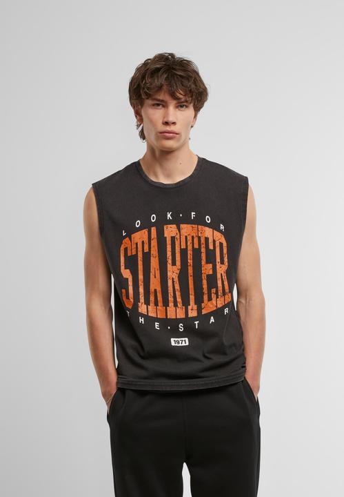 Actual product image Starter Sleeveless Washed Tee - 195829 (M)