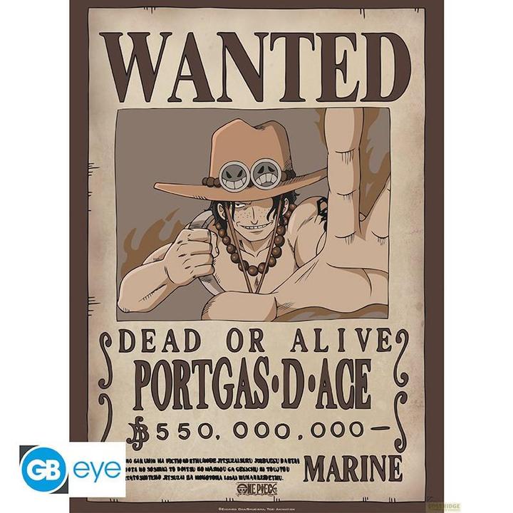 Image du produit ABYstyle One Piece - Wanted Luffy & Ace