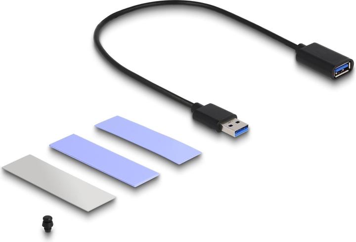 Produktbild Delock USB 3.2 Gen 2 Gehäuse für PlayStation®5 mit M.2 NVMe Slot (M.2)