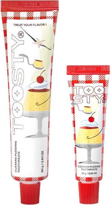Produktbild Toosty custard pudding toothpaste