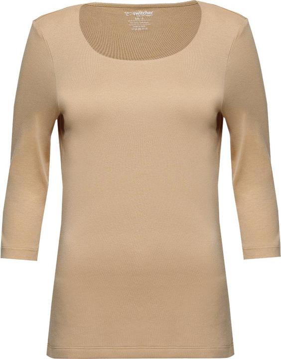 Actual product image Switcher Yasmin Damen Basic T-Shirt mit 3/4 Arm (L)