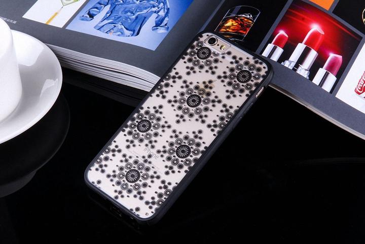 Produktbild König Design Huawei P9 Lite Handy Hülle Mandala Case Schutzhülle Cover Motiv Flocken Schwarz (Apple iPhone 14 Plus)