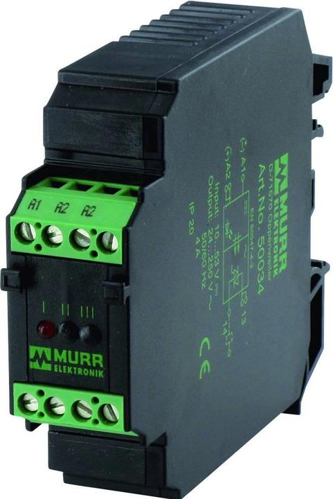 Produktbild Murr Elektronik AMS 20-47/4 Optokoppler IN: 53 VDC - OUT: 250 VAC 4 A 12 mm Schraubklemme