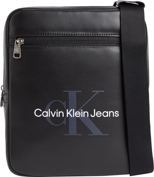 Immagine prodotto Calvin Klein Uomo Monogram Soft Reporter22 Crossover, Nero, Taglia unica (100% Poliuretani)