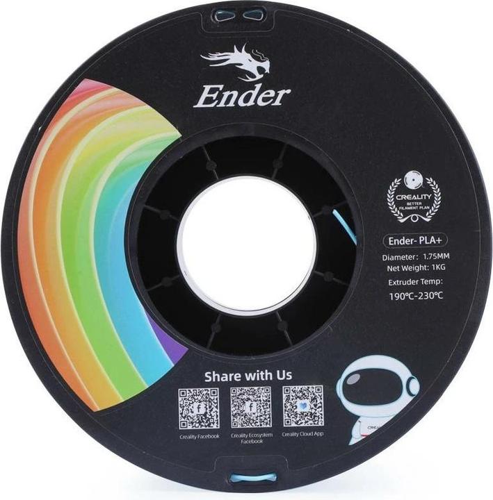 Actual product image Creality Ender (PLA, 1.75 mm, 1000 g, Blue)