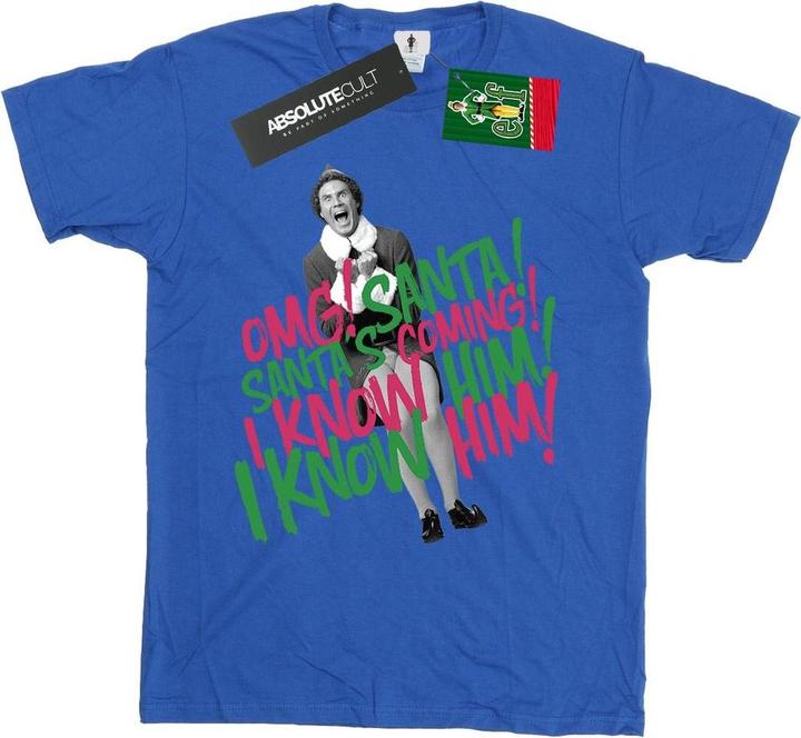 Elf Santa's Coming TShirt (XL)