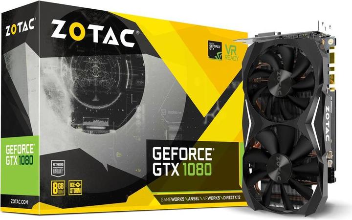 Actual product image Zotac GeForce GTX 1080 Mini (8 GB)