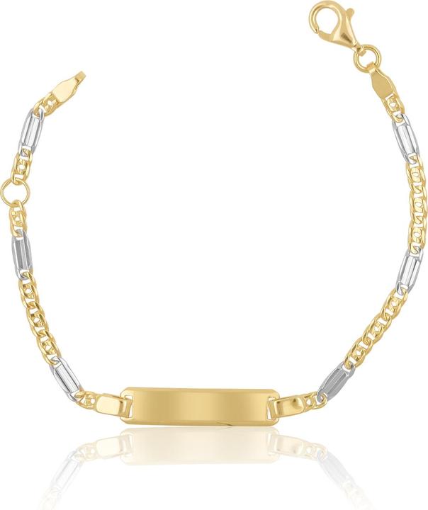 Muau Fantasie (14 cm, 750, Weissgold, 18K Gelbgold)