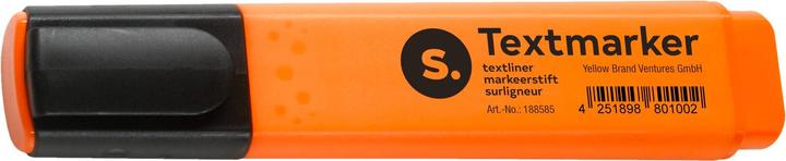 Actual product image Schäfer Shop Highlighter, with wedge tip, light resistant, quick drying, various writing colors, optional 1... (Orange, 1 x)