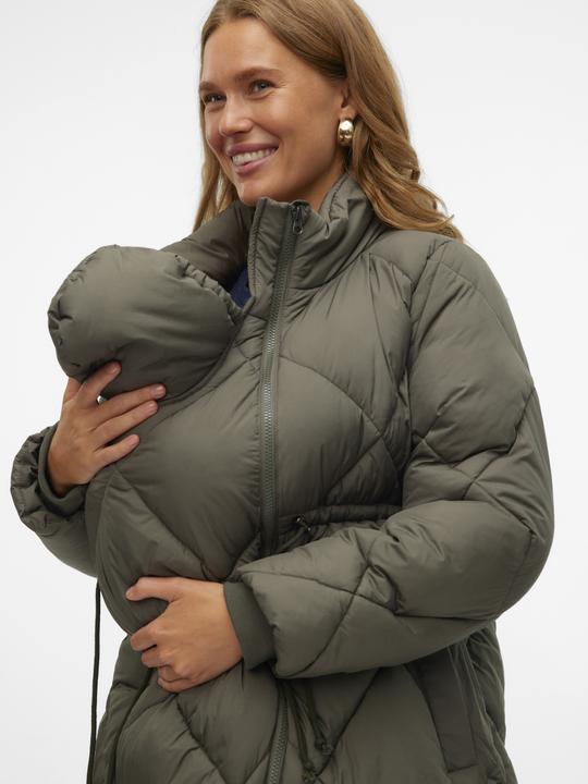 Immagine prodotto Mamalicious Collo alto Polsini a coste Cappotto Giacca (XS)