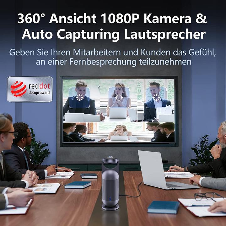 Produktbild EMeet Videokonferenzkamera Meeting Capsule mit 1080P