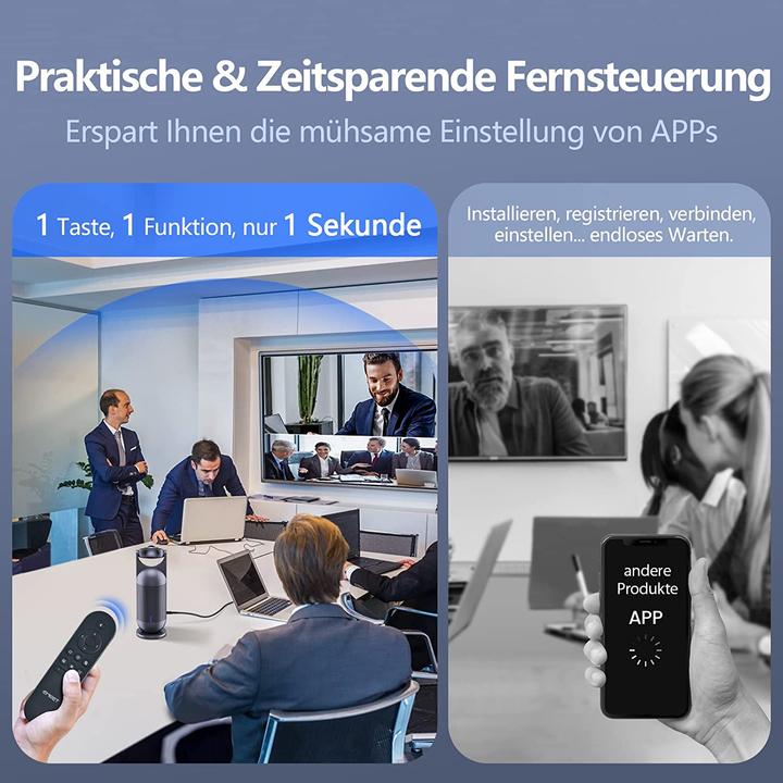 Produktbild EMeet Videokonferenzkamera Meeting Capsule mit 1080P