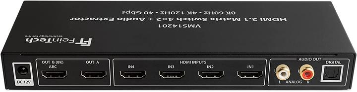 Image du produit FeinTech Commutateur de matrice HDMI 2.1 4x2