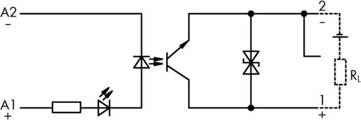 Actual product image Wago Optocoupler relay 859-791 1 pc.