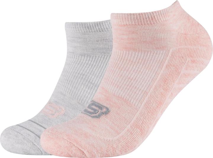 Actual product image Skechers Unisex Basic Cushioned Sneaker 2p (pack of 2, 35, 38)