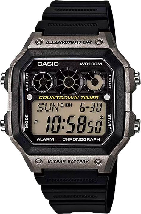 Actual product image Casio Sports - AE-1300WH-8A (Digital watch, Sports watch, 42 mm)