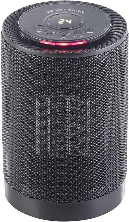 Produktbild Carlo Milano Digitaler Keramik-Tisch-Heizlüfter mit Oszillation (1200 W)