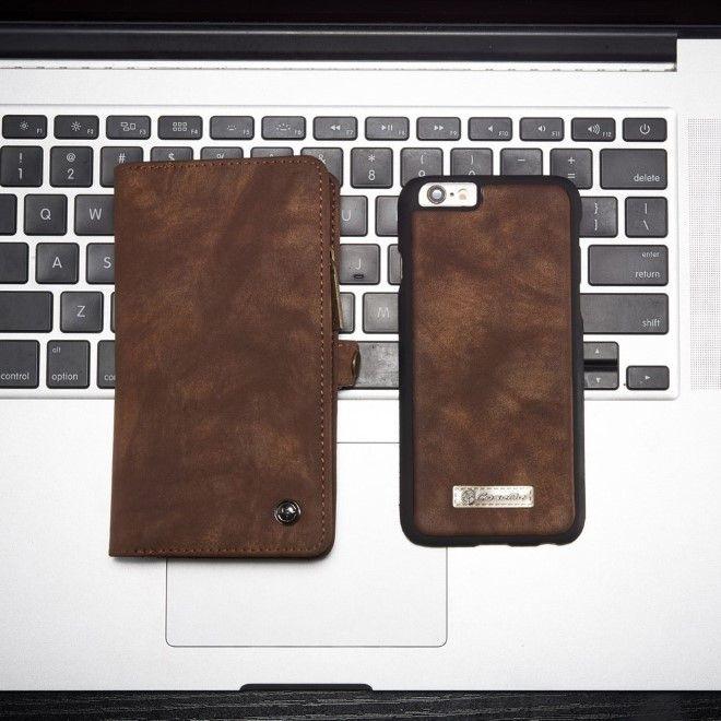 Actual product image Caseme Leather wallet with plastic cover (Apple iPhone 6, Apple iPhone 6s)