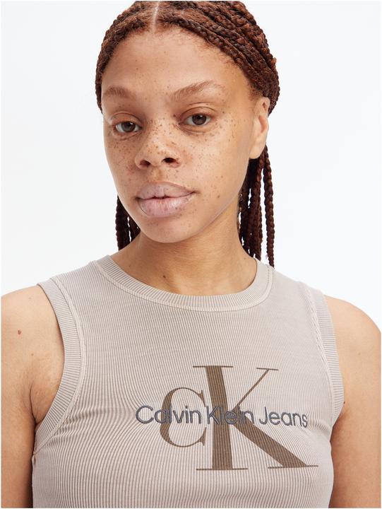 Immagine prodotto Calvin Klein Jeans Canotta A Costine Con Tintura Minerale (S)