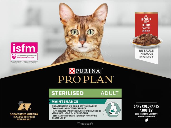 Actual product image Purina ONE Nutrisavour (Adult, 10 pcs., 850 g)