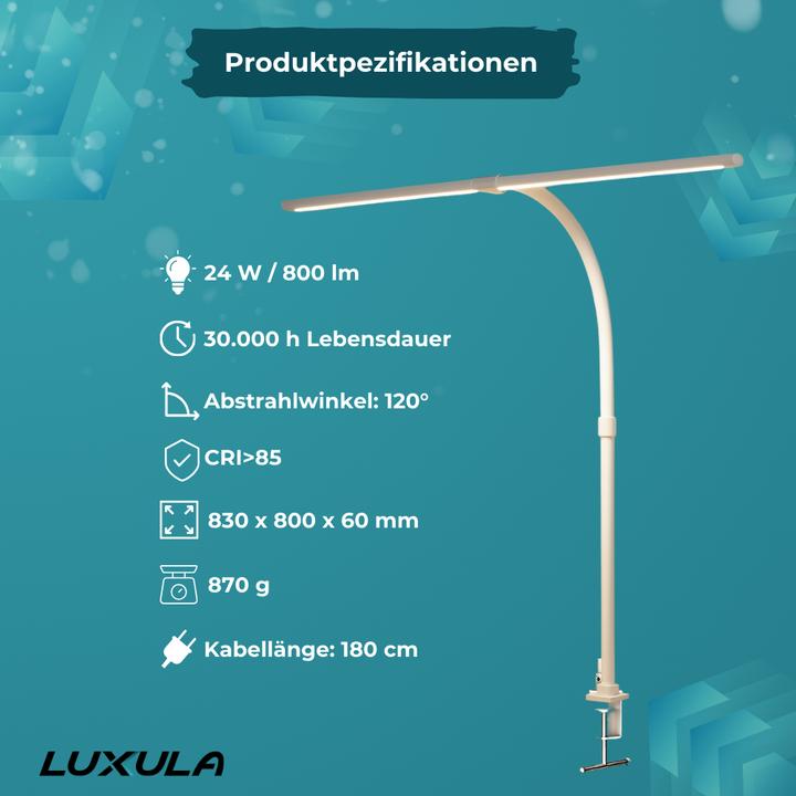 Immagine prodotto Luxula Lampada da tavolo a LED (800 lm)