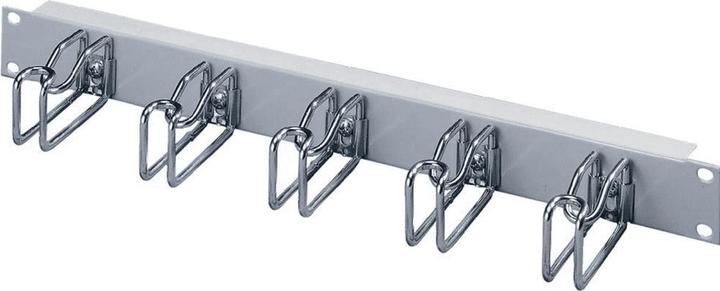 Actual product image Rittal 1U Cable Manage Panel with steel rings