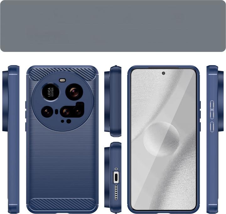 Produktbild Cover-Discount Xiaomi 15 Ultra - Metall Carbon Look Hülle (Xiaomi 15 Ultra)
