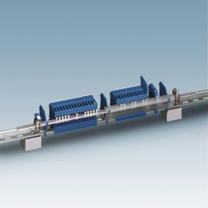 Image du produit Phoenix Contact Rail oméga Contact perforé 500 x 35 x 7.5 mm