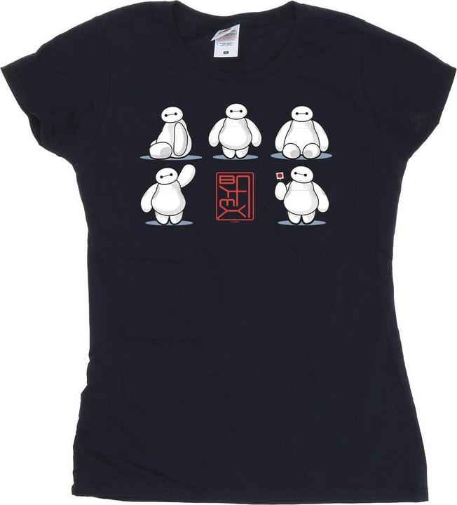 Disney Big Hero 6 Baymax Many Poses TShirt (M)