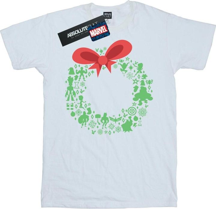 Avengers Christmas Wreath TShirt