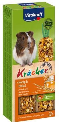 Produktbild Vitakraft Kräcker +Honig 2er Meerschweinchen (0.11 kg, 1 x)