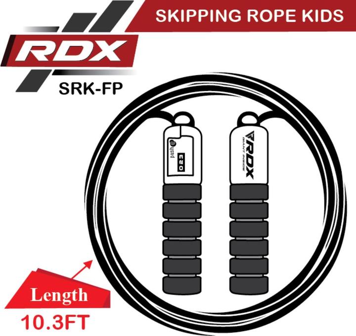 Produktbild Rdx FP Kinder 3m10 Verstellbares Springseil Mit Zähler (304 cm)