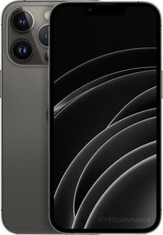Re!commerce iPhone 13 Pro (256 Go, Noir, Graphite, 6.10", 12 Mpx, SIM + eSIM, B / Très bon)