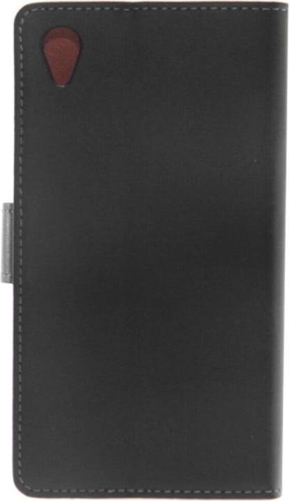 Produktbild OEM Slim Leder Book Case Sony Xperia Z1 - schwarz (Sony Xperia Z1)
