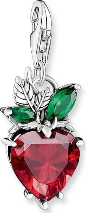 Image du produit Thomas Sabo Charm pendentif fraise argent (Avec pierre(s), Argent 925)