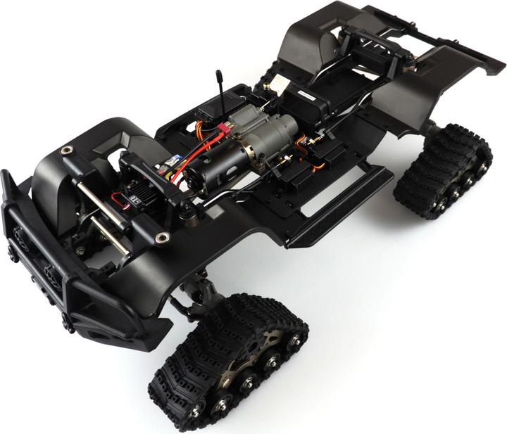 Produktbild Amewi AMXRock RCX8PT Elektro Brushed Crawler Kette 1:8 RTR grau (RTR Ready-to-Run)