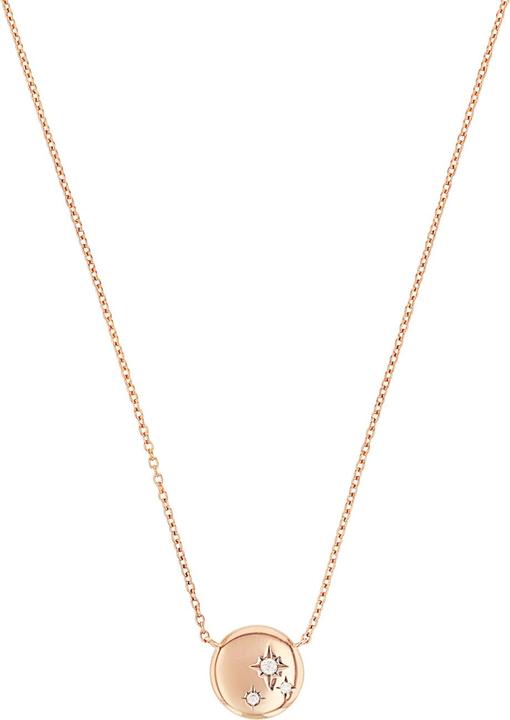Actual product image S.Oliver Necklace for ladies, 925 sterling silver, cubic zirconia synth. (Silver 925)