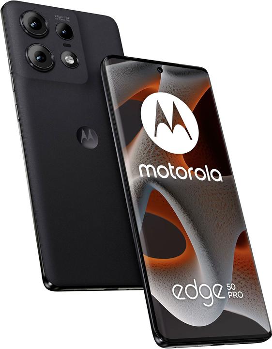 Immagine prodotto Motorola Edge 50 Pro (512 GB, Bellezza Nera, 6.67", SIM + eSIM, 50 Mpx, 5G)